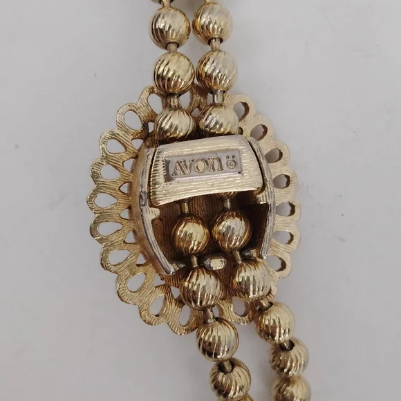 Vintage Avon Lariat Tassel Necklace - Picture 9 of 9